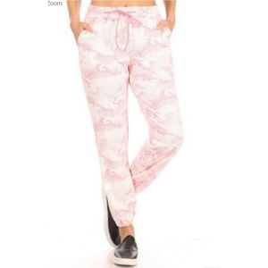 Boutique Pink High Waist Joggers